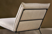 Kashvi Linen Lounger Chair